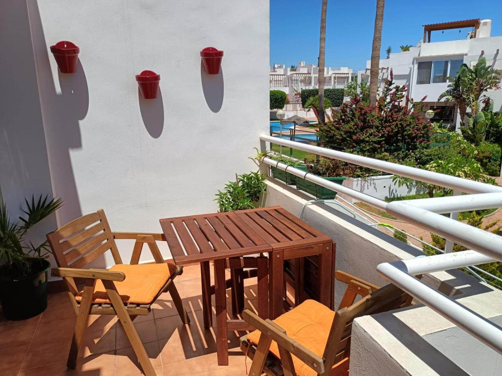 Precioso Apartamento Con Piscina Y Garage Palomares  Ngoại thất bức ảnh
