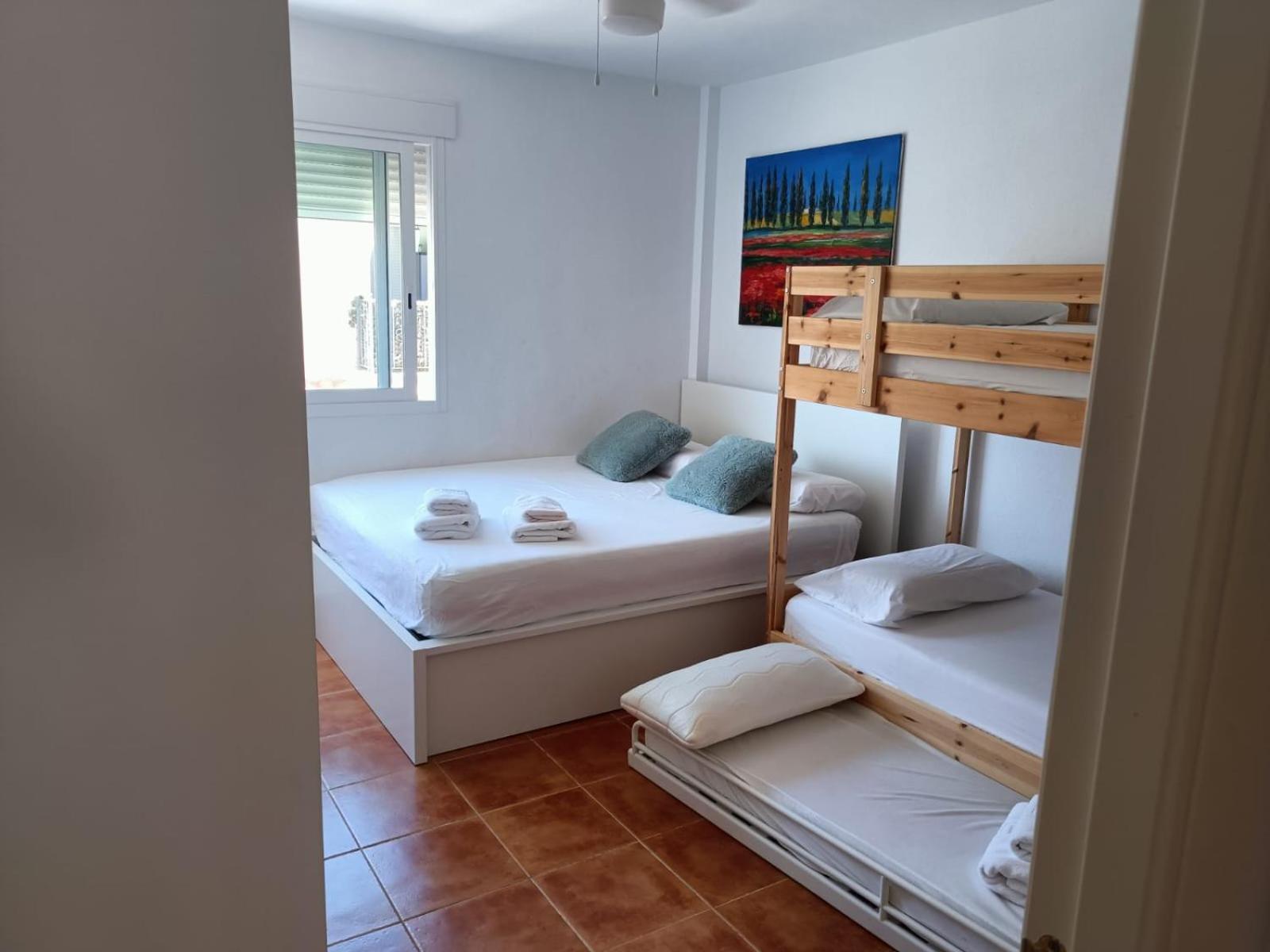 Precioso Apartamento Con Piscina Y Garage Palomares  Ngoại thất bức ảnh